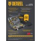 Набор инструментов, 1/2, 1/4, 3/8, CrV, S2, пластиковый кейс, 216 предметов Denzel