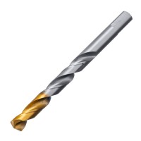 Сверло спиральное по металлу 11 x 142 мм, Р6М5, Golden Tip Denzel (718243)