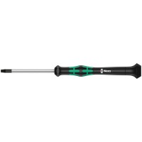 Отвёртка прецизионная TX 7 x 60 мм с отверстием TORX BO Kraftform Micro серия 2067 Wera WE-118044