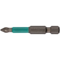 Биты WP, сталь S2, с насечкой, Профи, 50 мм PH1, 10 шт. (57576)
