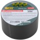 Лента клейкая универсальная армированная Ductape, черная, 48 мм х 10 м (11764)