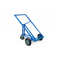 Тележка для металлических бочек TOR КБ-2 (250 литая+160 поворотное) (1023593)