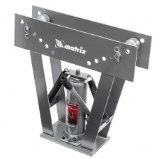 Трубогиб гидравлический, 1/2-3, 15 т, в комплекте с башмаками Matrix (181365)