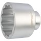 Головка, 1, 75 мм, торцевая, 12-гранная, GARWIN PRO, 610775-75