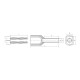 Наконечник штыревой втулочный изолированный НШВИ(2) 1.5-12 (КВТ) (79467)