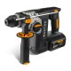 Перфоратор аккумуляторный PRO 2.3Дж, 20В, 2*4Ач, 750Вт RUNTEC RT-EH750
