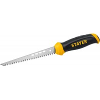 Ножовка выкружная по гипсокартону 160 мм Professional STAYER 15173_z02