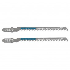 Полотна для электролобзика по дереву, 2 шт, ( 3105-T244D ) Gross