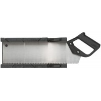 Стусло пластиковое черное с пилой 350 мм (41265)