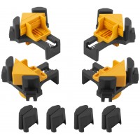 Струбцины угловые нейлоновые, набор 4 шт., 5-22 мм (59290)