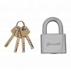 Замок навесной, хромированное покрытие 50 мм Matrix (91801)