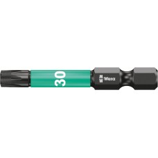 Бита ударная TX 30 x 50 мм алмаз 1/4 C6.3 Impaktor TORX серия 867/4 IMP DC Wera WE-057666
