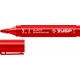 Перманентный маркер МП-300 красный, 2 мм ЗУБР 06322-3