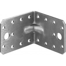 Усиленный крепежный уголок 55 x 70 x 70 x 2.5 мм цинк ЗУБР УКУ-2.5 31011-70