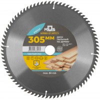 Диск пильный для циркулярных пил по дереву 305 х 30 х 80T (37674М)