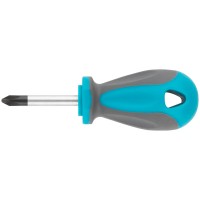 Отвертка, CrV сталь, прорезиненная ручка PH2 x 38 мм (53700М)