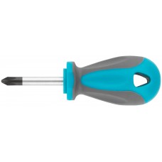 Отвертка, CrV сталь, прорезиненная ручка PH2 x 38 мм (53700М)