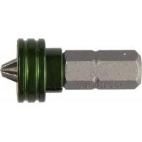 Бита с магнитным держателем-ограничителем Magnet-X PH2, 25 мм, 1 шт KRAFTOOL 26128-2-25-1