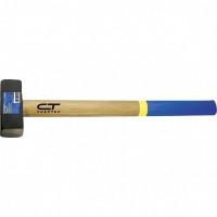 Кувалда, 3000 г, кованая головка, деревянная рукоятка Сибртех (10929)
