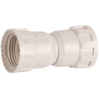 Соединитель ШиреФит накидная гайка - накидная гайка 20 мм ЗУБР 51496-20