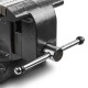 Тиски слесарные, усиленные, TECHNIC, 150 мм RUNTEC RT-ST6T