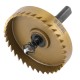 Коронка по металлу HSS, 63 мм, нитридтитановое покрытие Denzel (724120)