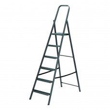 Стремянка 6 ступеней, компактная, стальная Сибртех (97946)