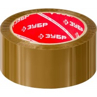 Лента упаковочная клейкая 48 мм, 60 м, 50 мкм, коричневая ЗУБР 12033-50