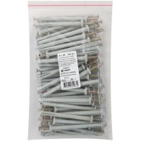 Дюбель-гвоздь полипропиленовый 6 х 80 тип С 100 шт (Фасовка) (24580-0)