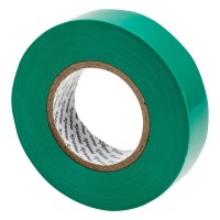 Изолента ПВХ, 19 мм х 20 м, зеленая, 150 мкм Matrix (88781)