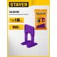 STAYER СВП TileFix, 1,5 мм, 100 шт, система выравнивания плитки ?ворота? (33846-100)