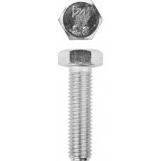 Болт M12 x 40 мм, кл. пр. 5.8, цинк, 5 кг, ГОСТ 7798-70 ЗУБР 303080-12-040