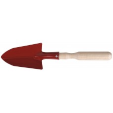 Совок посадочный с деревянной ручкой широкий