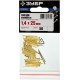 Гвозди финишные 25?1.4 мм 50 шт латунированные ЗУБР Профессионал 305336-14-25