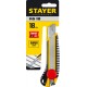 Нож 18 мм с винтовым фиксатором KS-18 Professional STAYER 09161