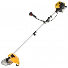 Триммер бензиновый DT 33S, 33 см3, 1.8 л. с, разъемная штанга, состоит из 2 частей Denzel (96223)