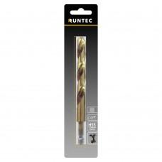 Сверло по металлу Runtec HSS-TiN 12 x 151мм HEX 1/4