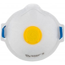 Полумаска фильтрующая, FFP2, полипропиленовая, 3-х слойная, с клапаном (12318)