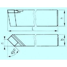 Резец проходной прямой 16х10х100 Т5К10