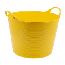 Ведро гибкое сверхпрочное, 40 л, желтое, Сибртех (67507)