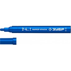 Маркер-краска МК-400 синий, 2-4 мм ЗУБР 06325-7