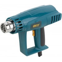 Фен технический 2000 Вт; 250/500 °C; 250/550 л/мин; рез. накл.; кейс (80608)