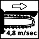 Пила цепная аккумуляторная Einhell PXC GE-PS 18/15 Li BL, 18В,шина 150мм,4.8м/с,без АКК и ЗУ (4600040)