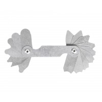 Набор шаблонов радиусных №1 (R 1-6мм) с калибровкой Измерон