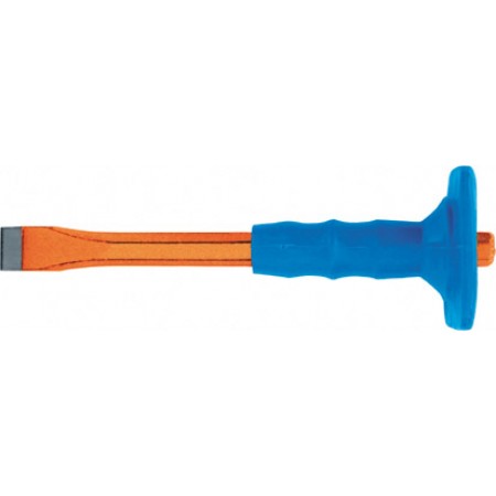 Зубило с квадратным резиновым протектором 250х16х23 мм