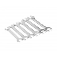 Набор ключей гаечных (рожковых) двусторонних 6 шт. (22-41) хром. HORTZ