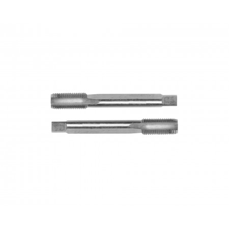 Метчик машинно-ручной комплектный для трубной цилиндрической резьбы G1/8 из 2-х шт. Р6М5 HORTZ