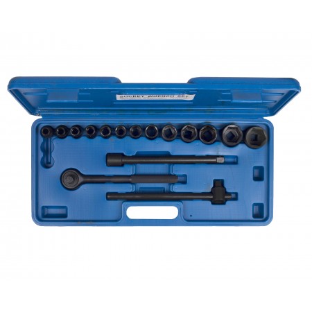 Набор головок торцевых, шестигранные, N2 оксидирование 10-32 мм SITOMO