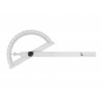 Угломер нониусный 0-180° (120х150мм, 1°) транспортир