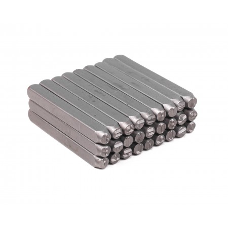 Клейма ударные буквенные № 4 латиница стальные SITOMO